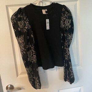 dolan Puff Sleeve Top